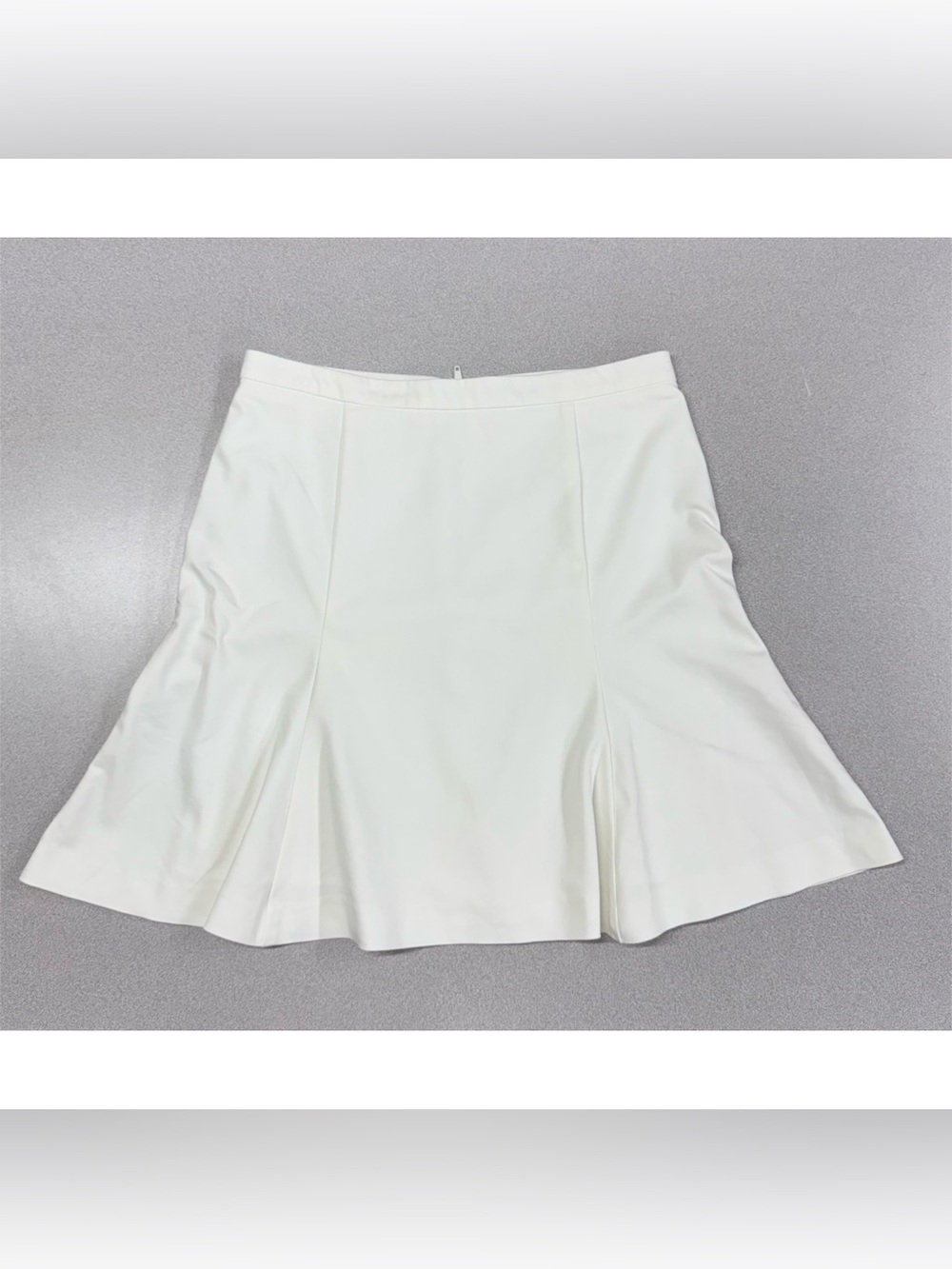 Pink Tartan White Skater Skirt